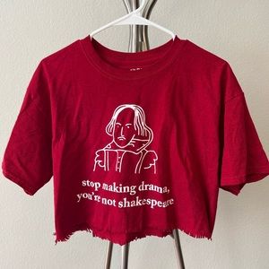 SOLD - Cropped t-shirt